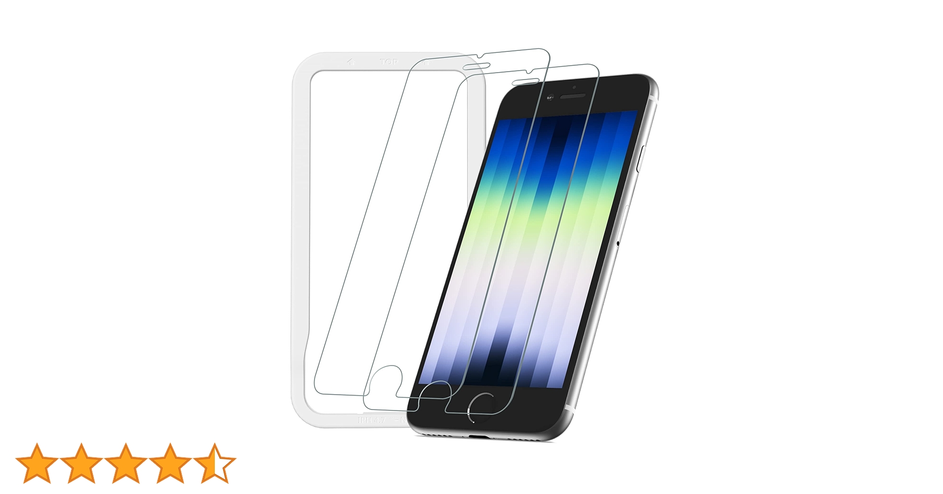Amazon | NIMASO ガラスフィルム iPhone SE3 用 iPhone SE 2 用